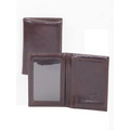 Italian Leather Gusseted Card Case Wallet